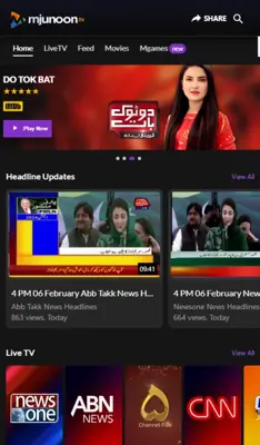 mjunoon.TV android App screenshot 3