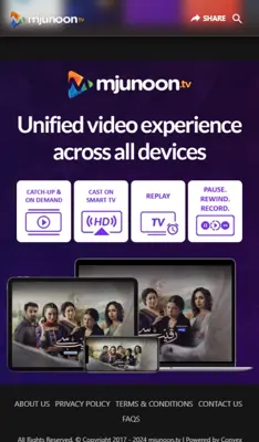 mjunoon.TV android App screenshot 4